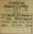 Bowmore 1997 DoD Refill Hogshead LD 6926 50% 700ml