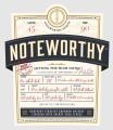 Noteworthy Hitting the high notes Kentucky Straight Bourbon Whisky Finished with Sherry Casks Staves 45% 750ml