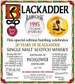 Inchgower 1995 BA Sherry Butt 20yo of Blackadder 57.6% 750ml