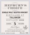 Talisker 2009 LsD Hepburn's Choice 46% 200ml