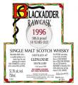 Glenlossie 1996 BA Raw Cask Single Oak Hogshead 53.3% 750ml