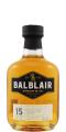 Balblair 15yo Ex-Bourbon 1st fill Spanish Oak Butt 46% 700ml