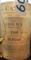 Caol Ila 1968 GM Cask Series 58.6% 750ml