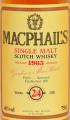 MacPhail's 1965 GM 40% 750ml