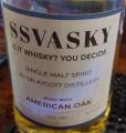 Ssvasky American Oak American Oak 46% 500ml