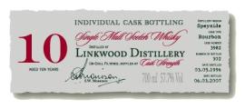 Linkwood 1996 DR Individual Cask Bottling Bourbon 3982 57.7% 700ml