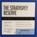 The Strathspey Reserve 21yo Edinburgh Cask World of Whiskies Exclusive 40% 700ml