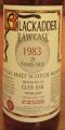 Glenesk 1983 BA Raw Cask single refill sherry 54.6% 700ml