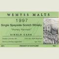 Longmorn 1997 Wy Honey Harvest Refill Hogshead 46% 700ml