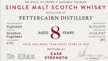 Fettercairn 2009 DR Cask Collection 8yo Bourbon Hogshead #1091 60.3% 700ml