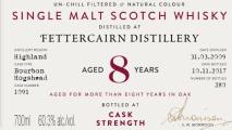 Fettercairn 2009 DR Cask Collection 8yo Bourbon Hogshead #1091 60.3% 700ml