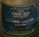 Caol Ila 1996 GM Reserve for Potstill Austria Refill American Hogshead 16095 55.1% 700ml