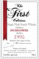 Inchgower 1995 ED The 1st Editions Sherry Butt 54.8% 700ml