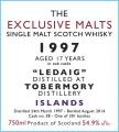 Ledaig 1997 CWC The Exclusive Malts 38 54.9% 750ml