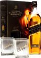 Johnnie Walker Black Label Blended Scotch Whisky Giftbox With Glasses 12yo 40% 700ml