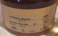 St. Kilian 2019 Ex Oloroso Cream Sherry Fassteilung Cask 4100 59.5% 500ml