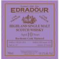 Edradour 2012 Bordeaux Cask Matured Bordeaux Cask 59.1% 700ml