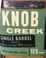Knob Creek Single Barrel Select 57.5% 750ml