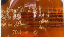 Blanton's Single Barrel #4 Charred American White Oak Barrel 51.5% 700ml