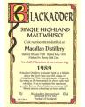 Macallan 1989 BA Distillery Series Sherry oak cask 8836 43% 700ml