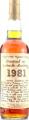 Lochside 1981 TI Handwritten Label Refill Sherry 50.5% 700ml