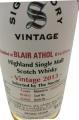 Blair Athol 2013 SV The Un-Chillfiltered Collection Dechar Rechar Hogshead The Nectar 46% 700ml