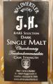 Waldviertler Whisky J.H. 4yo TBA-Chardonnay Wine Casks 57% 700ml