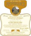 Scapa 1995 McG McGibbon's Provenance Refill Hogshead DMG 4111 46% 700ml