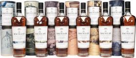 Macallan Decade I VI James Bond 60th Anniversary Release 6 Bottles SET