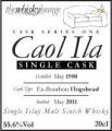 Caol Ila 1980 TWL Cask Series One Bourbon Hogshead 1811 55.6% 200ml