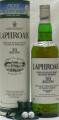 Laphroaig 10yo with feathered crest badge 40% 700ml