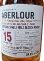 Aberlour 2007 Cask Finish Edition The Distillery Reserve Collection Scottish Oak Barrel Finish 54.3% 500ml