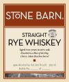 Stone Barn Straight Rye Whisky Finished in Ex-Bourbon Beer Barrels 45% 375ml