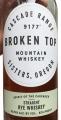 Broken Top Straight Rye Whisky 43.75% 750ml