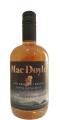 Mac Doyle 3yo Bq ex-Bourbon oak barrels 40% 500ml