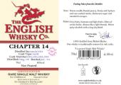 The English Whisky 2008 Chapter 14 Non Peated ASB 582 583 584 585 46% 700ml
