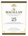 Macallan 25yo Sherry Oak 43% 700ml