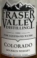 Fraser Valley Colorado Bourbon Whisky Using Pure Aquifer-Fed Waters 43% 750ml