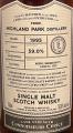 Highland Park 1995 GM Connoisseurs Choice Cask Strength Refill Sherry Butt 59% 750ml