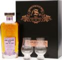 Ayrshire 1974 Rare SV 30th Anniversary Giftbox With Glasses Bourbon Barrel #2606 53% 700ml