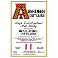 Blair Athol 1998 BA Aberdeen Distillers Oak Hogshead 1003 46% 700ml