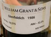 Glenfiddich 1986 Not For Resale Sherry Butt 14575 53.3% 1000ml