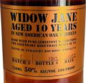 Widow Jane 10yo A Blend of Straight Whiskeys 50% 750ml