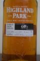 Highland Park 2006 #2125 cdf China Duty Free Exclusive 64.8% 700ml