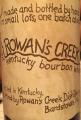 Rowan's Creek Straight Kentucky Bourbon New Charred Oak Barrels Batch 17-101 50.05% 700ml