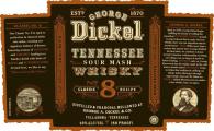 George Dickel No. 8 40% 750ml