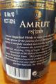 Amrut Raj Igala Bourbon Barrels 40% 700ml