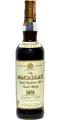 Macallan 1979 Vintage Sherry Cask Giovinetti Import 43% 700ml