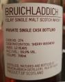 Bruichladdich 12yo Private Single Cask Bottling Sherry Hogshead 374 59.9% 700ml