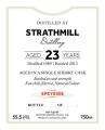 Strathmill 1989 ED The 1st Editions Sherry Cask 55.5% 750ml